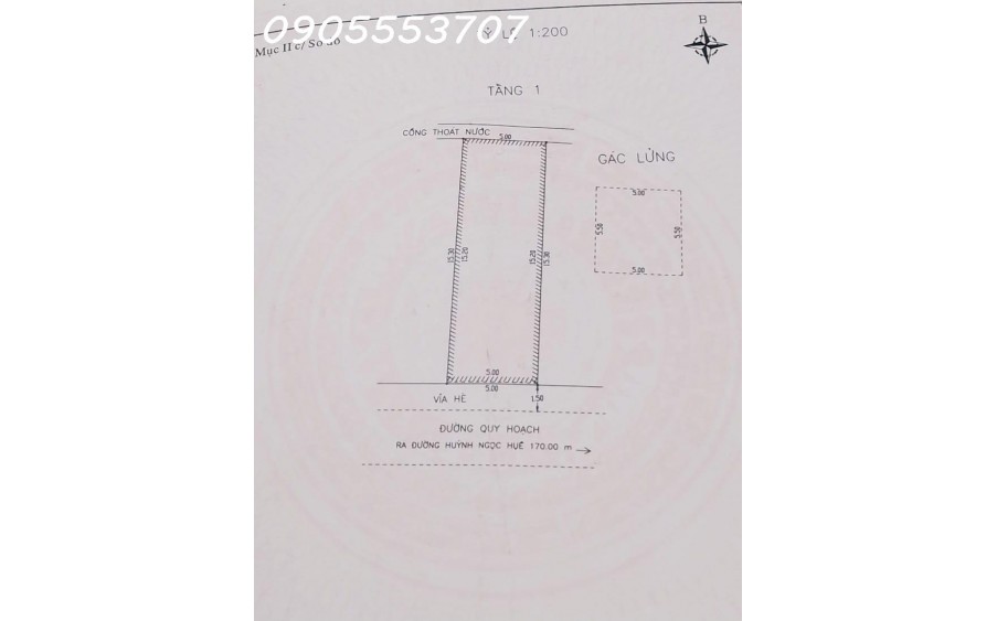 Gấp bán nhà mặt phố (5x15m) đường PHẦN LĂNG, Thanh Khê, Đà Nẵng, Giá Chỉ 3,x tỷ( x nhỏ)